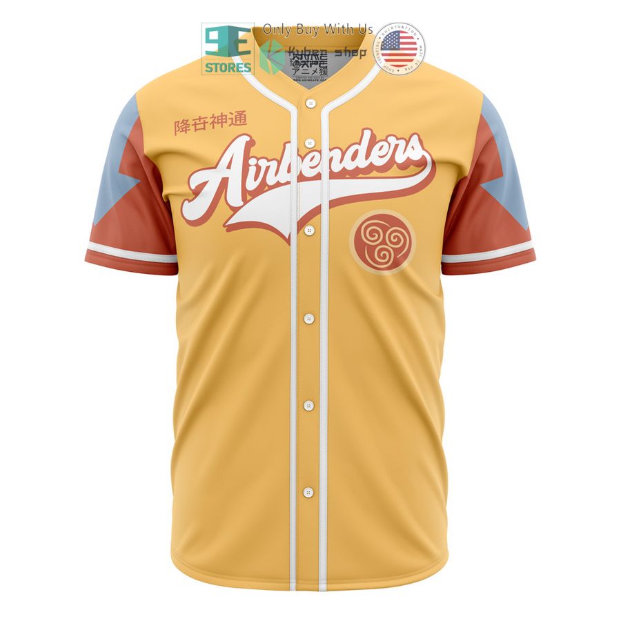 BEST Airbenders Avatar Baseball Jersey baseball jersey product view 1