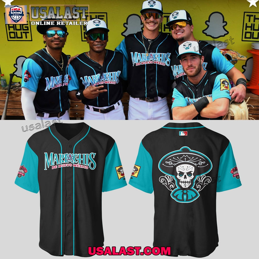 Albuquerque Isotopes Baseball 2025 Navy Midshipmen Hoodie, Jersey baseball jersey product view 2