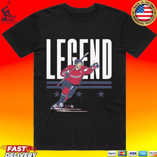 Alex Ovechkin Legend T-shirt Unisex T-shirt, Sweatshirt, Hoodie, Long Sleeve Tee - T-Shirt, Sweatshirt, Hoodie