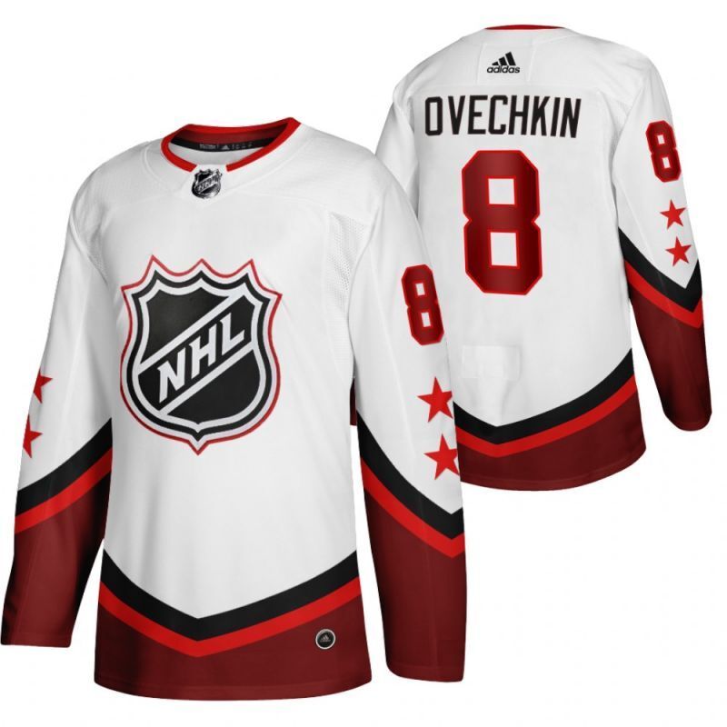 alex-ovechkin-men-2022-all-star-eastern-white-jersey Style 1 Hockey Jersey hockey jersey product view 1