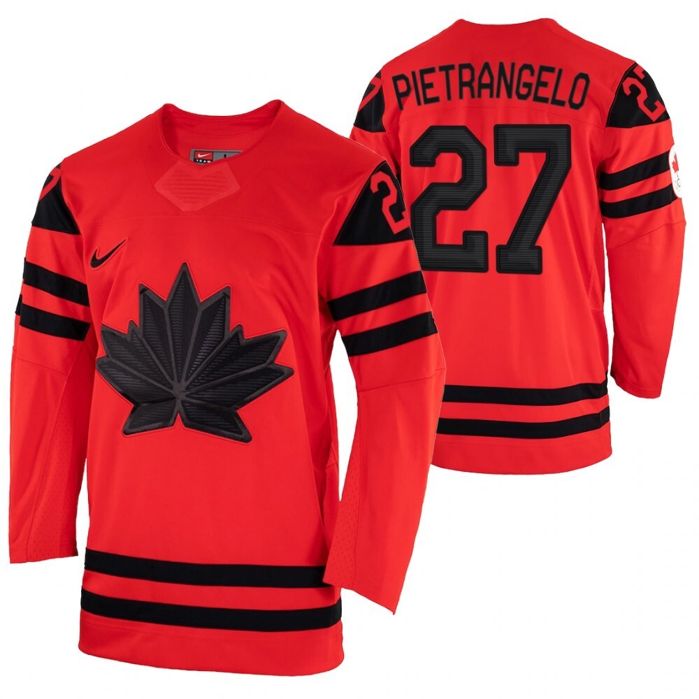 alex-pietrangelo-canada-hockey-men-2022-beijing-winter-olympic-away-rrplica-red-jersey Hockey Jersey hockey jersey product view 1