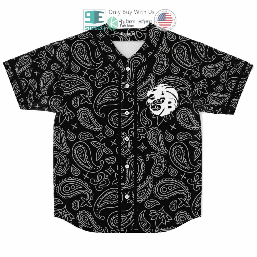 BEST All In One Paisley Baseball Jersey baseball jersey product view 1