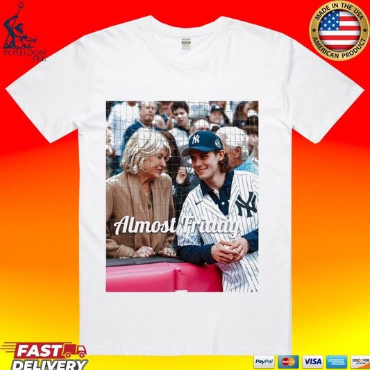 Almost Friday Hughes T-shirt Unisex T-shirt, Sweatshirt, Hoodie, Long Sleeve Tee - T-Shirt, Sweatshirt, Hoodie