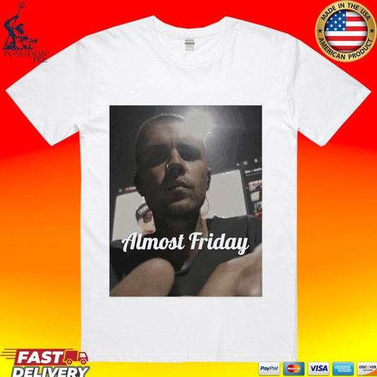 Almost Friday Justin Bieber Coachella T-shirt Unisex T-shirt, Sweatshirt, Hoodie, Long Sleeve Tee - T-Shirt, Sweatshirt, Hoodie