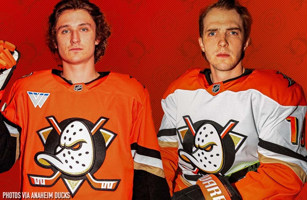anaheim-ducks-new-uniforms-2024-mighty-ducks-orange-sportslogosnet-nhl-071150a Hockey Jersey hockey jersey product view 1