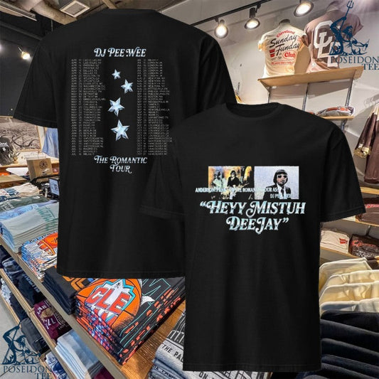 Anderson Paak Heyy Mistuh Deejay Dj Peewee The Romantic Tour T-shirt Unisex T-shirt, Sweatshirt, Hoodie, Long Sleeve Tee - T-Shirt, Sweatshirt, Hoodie