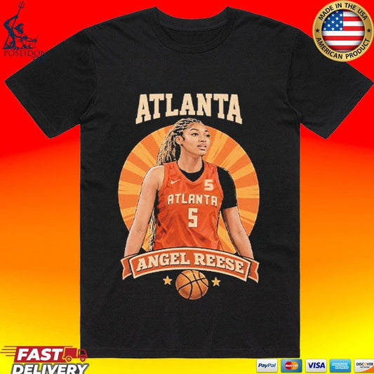 Angel Reese Atlanta Dream Basketball T-shirt Unisex T-shirt, Sweatshirt, Hoodie, Long Sleeve Tee - T-Shirt, Sweatshirt, Hoodie