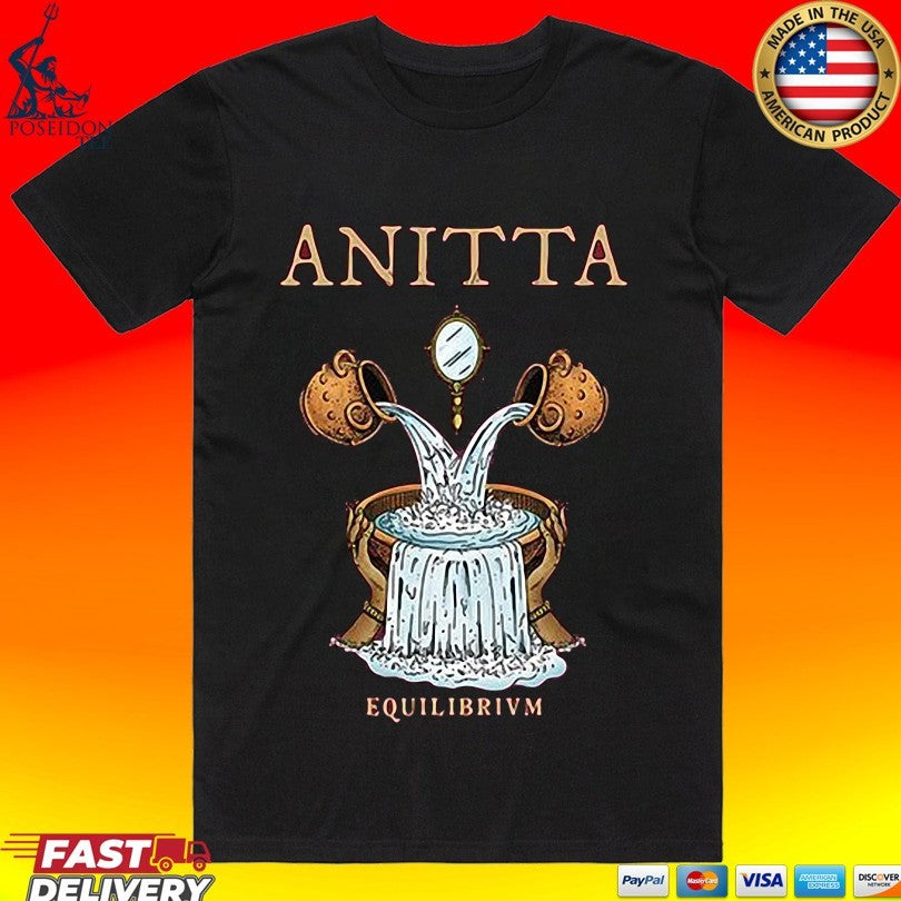 Anitta Equilibrium Water T-shirt Unisex T-shirt, Sweatshirt, Hoodie, Long Sleeve Tee - T-Shirt, Sweatshirt, Hoodie