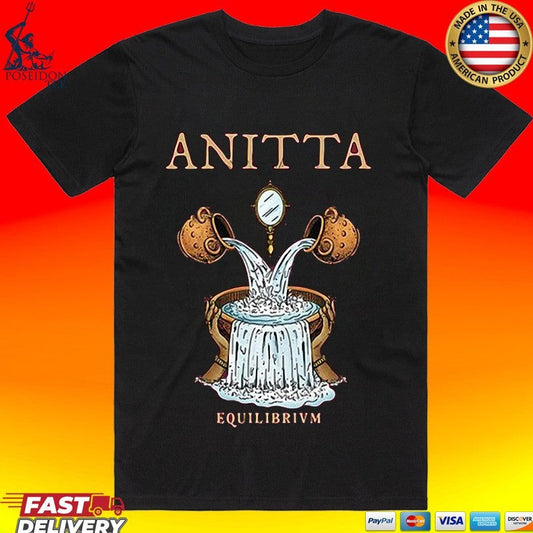 Anitta Equilibrium Water T-shirt Unisex T-shirt, Sweatshirt, Hoodie, Long Sleeve Tee - T-Shirt, Sweatshirt, Hoodie