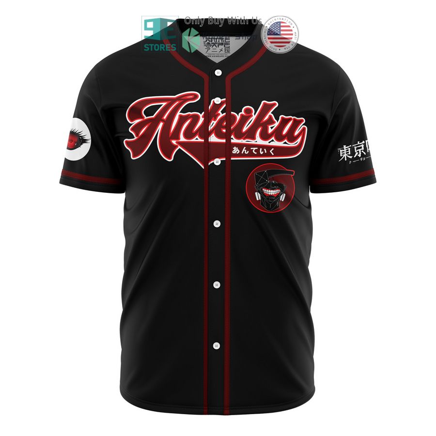 BEST Anteiku Kaneki Tokyo Ghoul Baseball Jersey baseball jersey product view 1