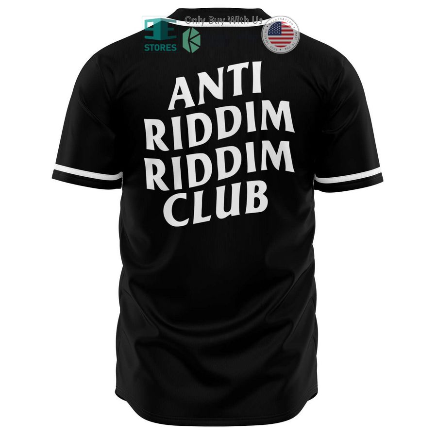 BEST Anti Riddim Riddim Club Baseball Jersey baseball jersey product view 1