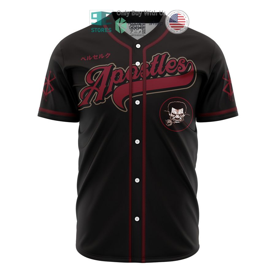 BEST Apostles Zodd Berserk Baseball Jersey baseball jersey product view 1