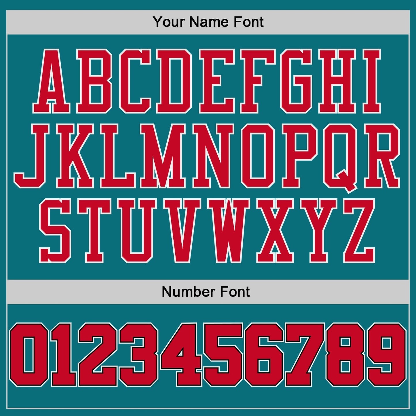Custom Teal Red-Black Authentic Baseball Jersey baseball jersey product view 5