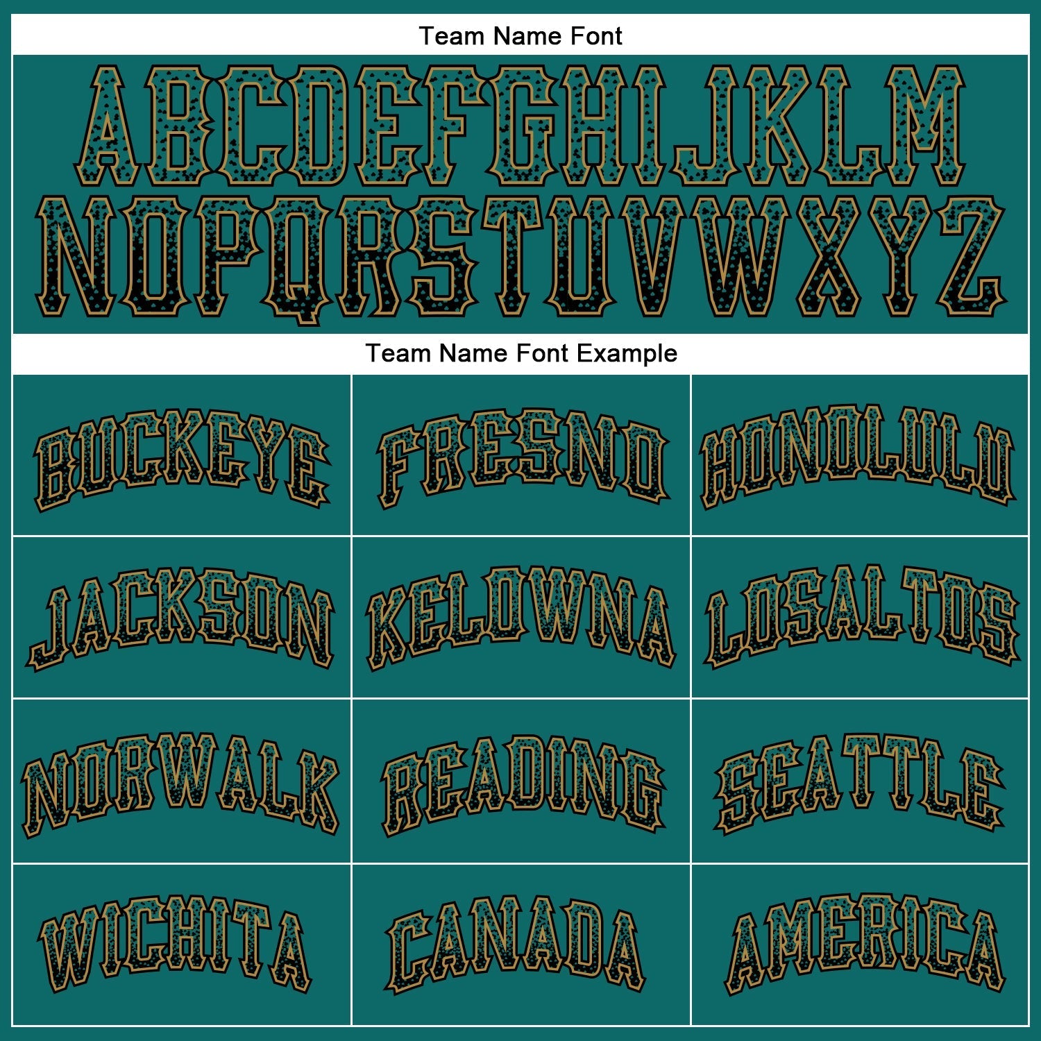 Custom Teal Black-Old Gold Authentic Drift Fashion Baseball Jersey baseball jersey product view 4