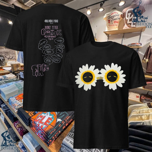 Arcade Fire Flower Power T-shirt Unisex T-shirt, Sweatshirt, Hoodie, Long Sleeve Tee - T-Shirt, Sweatshirt, Hoodie