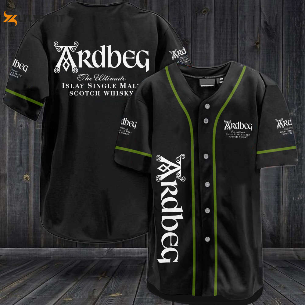 Ardbeg All Over Print Unisex Baseball Jersey - lylyprint.com baseball jersey product view 1