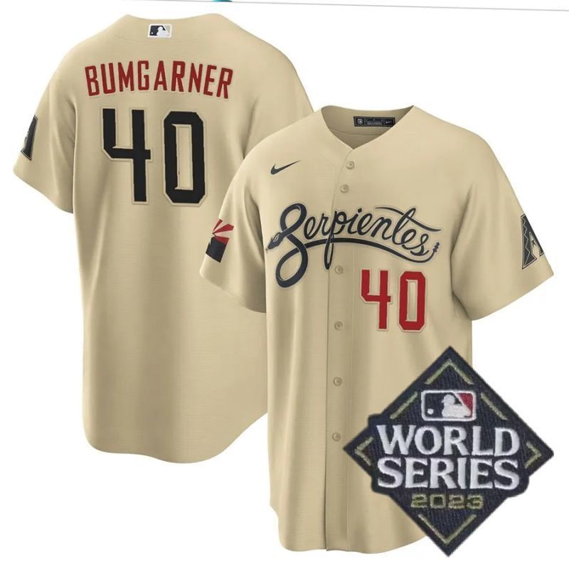 arizona diamondbacks #40 madison bumgarner city connect collection jersey cool base Baseball Jersey baseball jersey product view 1