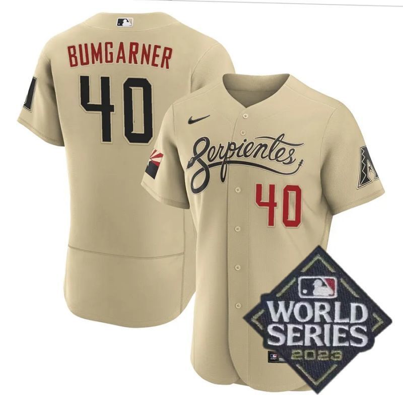 arizona diamondbacks #40 madison bumgarner city connect collection jersey flex base Baseball Jersey baseball jersey product view 1