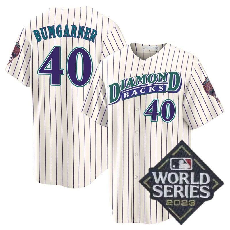 arizona diamondbacks #40 madison bumgarner throwback 1998 jersey Baseball Jersey baseball jersey product view 1