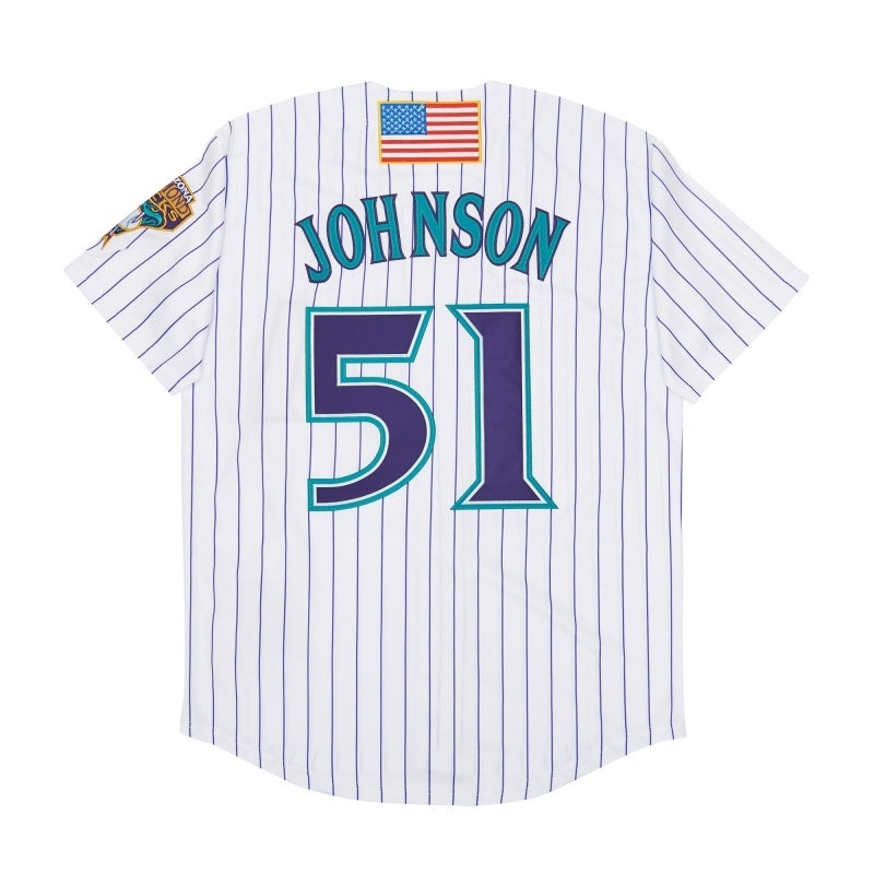 arizona diamondbacks #51 randy johnson Style 15 Baseball Jersey baseball jersey product view 1