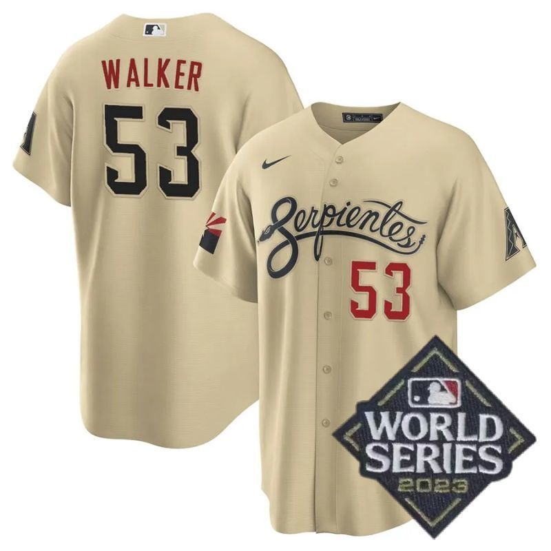 arizona diamondbacks #53 christian walker city connect collection jersey cool base Baseball Jersey baseball jersey product view 1