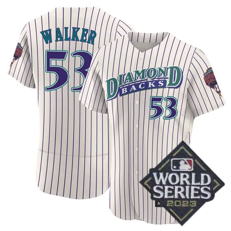arizona diamondbacks #53 christian walker throwback 1998 flex base jersey Baseball Jersey baseball jersey product view 1