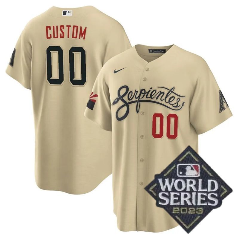 arizona diamondbacks custom jersey cool base city connect Baseball Jersey baseball jersey product view 1
