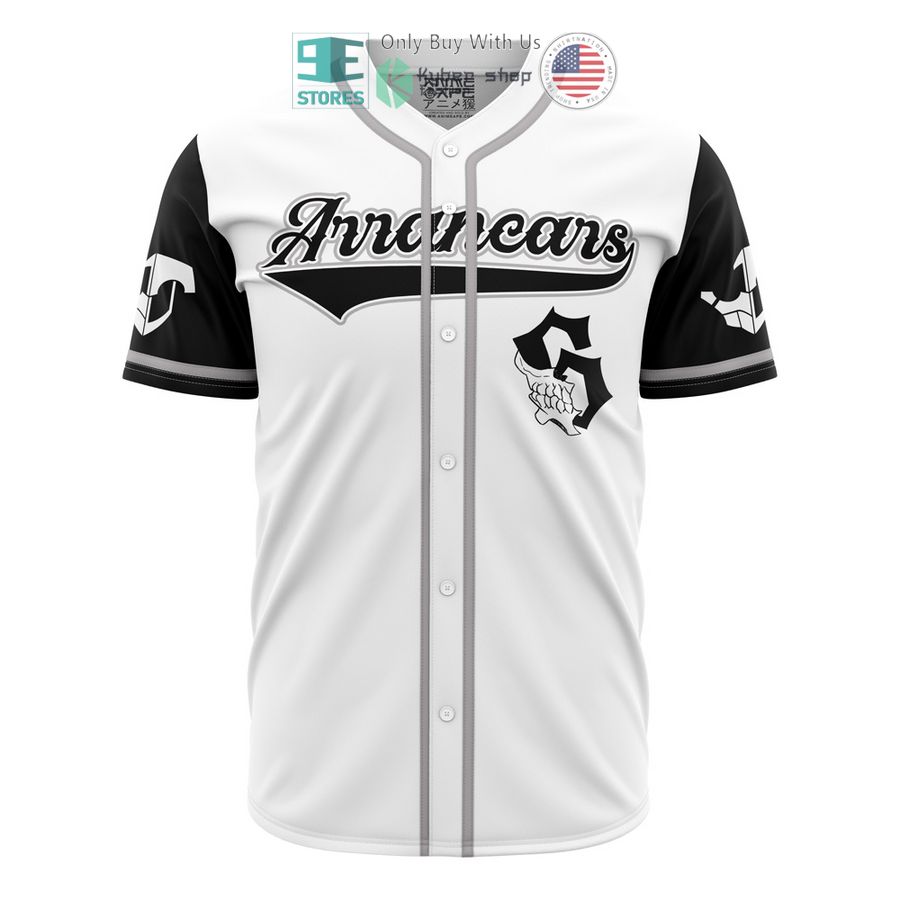 BEST Arrancars Grimmjow Bleach Baseball Jersey baseball jersey product view 1