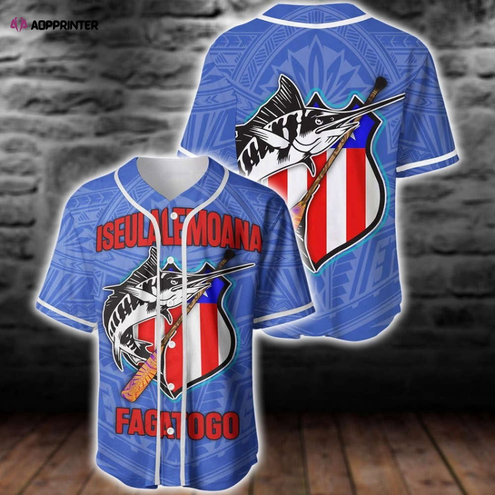 Authentic American Samoa Polynesian Fagatogo Baseball Jersey – Premium Quality baseball jersey product view 1