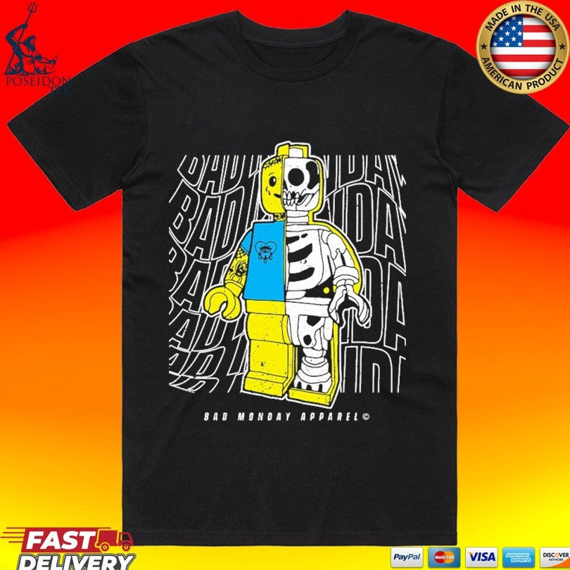 Bad Monday Apparel Kids Bonehead T-shirt Unisex T-shirt, Sweatshirt, Hoodie, Long Sleeve Tee - T-Shirt, Sweatshirt, Hoodie