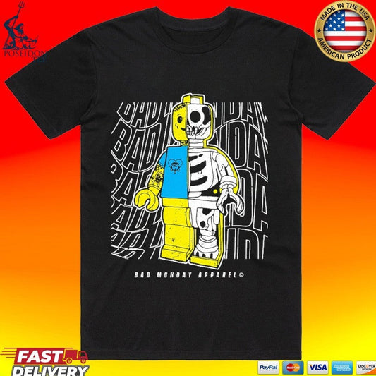 Bad Monday Apparel Kids Bonehead T-shirt Unisex T-shirt, Sweatshirt, Hoodie, Long Sleeve Tee - T-Shirt, Sweatshirt, Hoodie