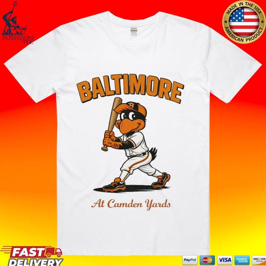 Baltimore At Camden Yards The Yard Bird Micro T-shirt Unisex T-shirt, Sweatshirt, Hoodie, Long Sleeve Tee - T-Shirt, Sweatshirt, Hoodie