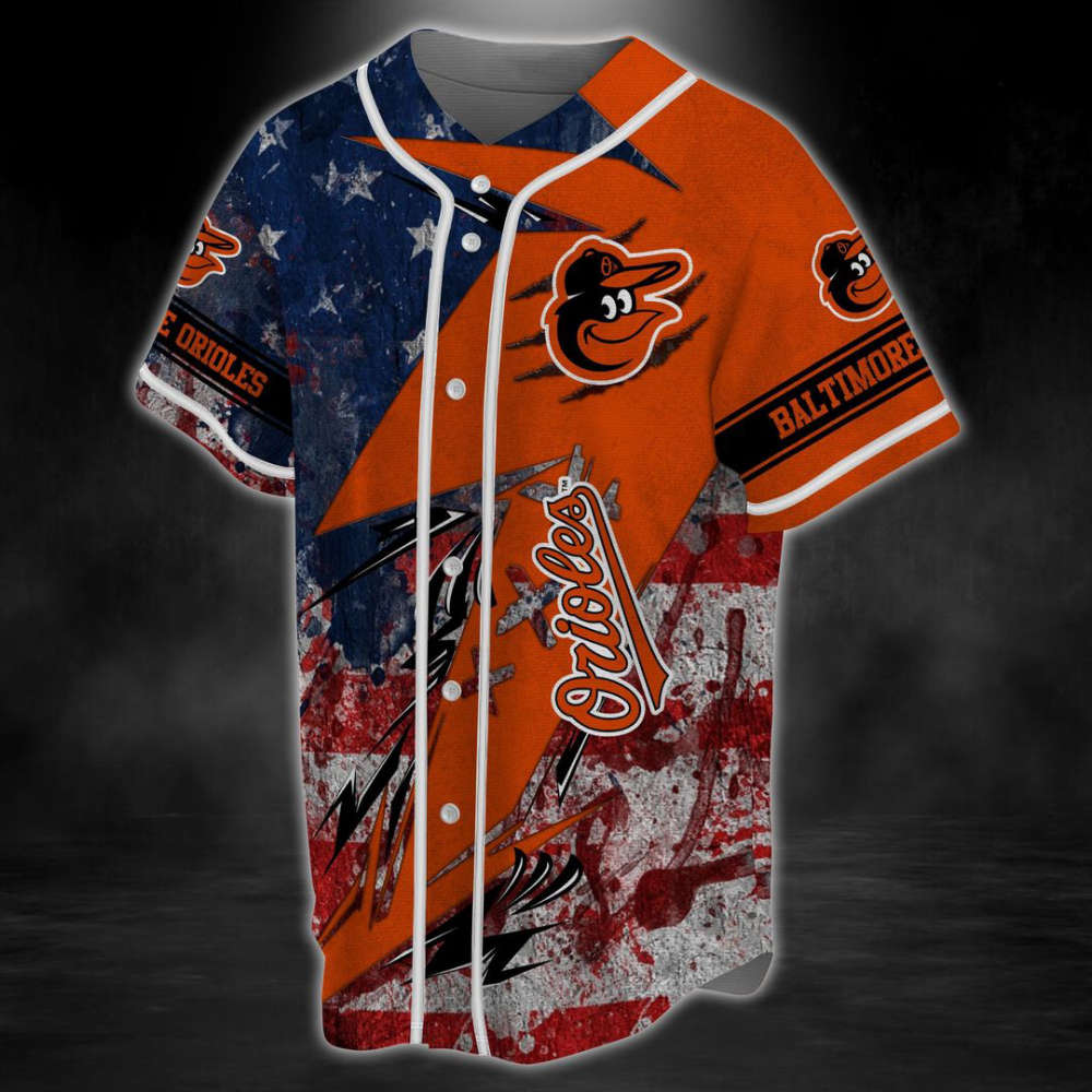 Baltimore Orioles Baseball Jersey Gift for Men Women - lylyprint.com baseball jersey product view 4