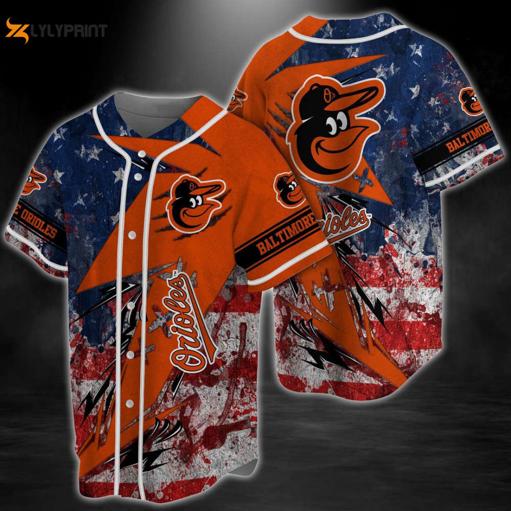 Baltimore Orioles Baseball Jersey Gift for Men Women - lylyprint.com baseball jersey product view 1