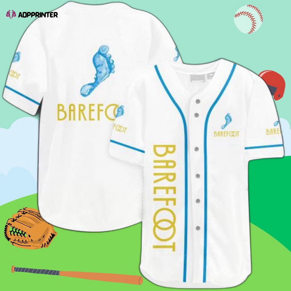 Barefoot Chardonnay 6k757 Baseball Jersey baseball jersey product view 1