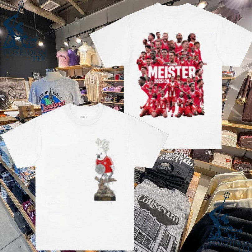 Bayern Deutscher Meister 2026 T-shirt Unisex T-shirt, Sweatshirt, Hoodie, Long Sleeve Tee - T-Shirt, Sweatshirt, Hoodie