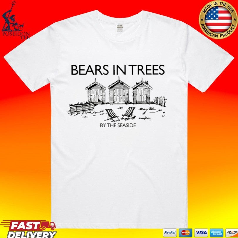 Bears In Trees By The Seaside T-shirt Unisex T-shirt, Sweatshirt, Hoodie, Long Sleeve Tee - T-Shirt, Sweatshirt, Hoodie