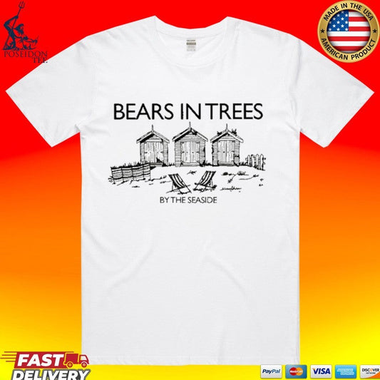 Bears In Trees By The Seaside T-shirt Unisex T-shirt, Sweatshirt, Hoodie, Long Sleeve Tee - T-Shirt, Sweatshirt, Hoodie