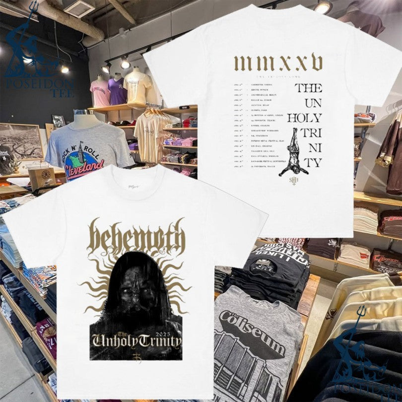 Behemoth The Unholy Trinity T-shirt Unisex T-shirt, Sweatshirt, Hoodie, Long Sleeve Tee - T-Shirt, Sweatshirt, Hoodie