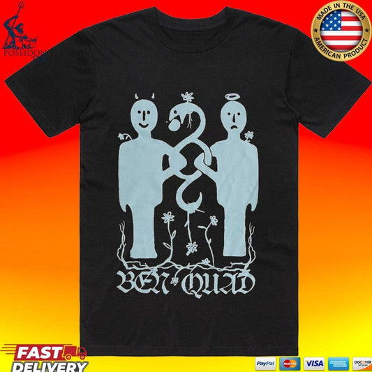 Ben Quad Angel & Devil T-shirt Unisex T-shirt, Sweatshirt, Hoodie, Long Sleeve Tee - T-Shirt, Sweatshirt, Hoodie