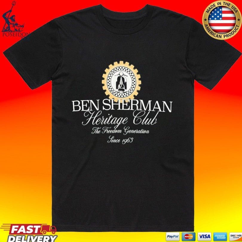 Ben Sherman Heritage Club Forest T-shirt Unisex T-shirt, Sweatshirt, Hoodie, Long Sleeve Tee - T-Shirt, Sweatshirt, Hoodie
