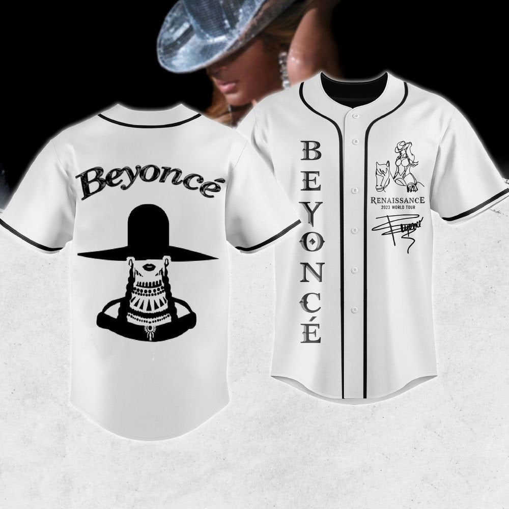 Beyonce Renaissance Tour 2023 concert Baseball Jersey, Beyonce Renaissance Jersey - lylyprint.com baseball jersey product view 3