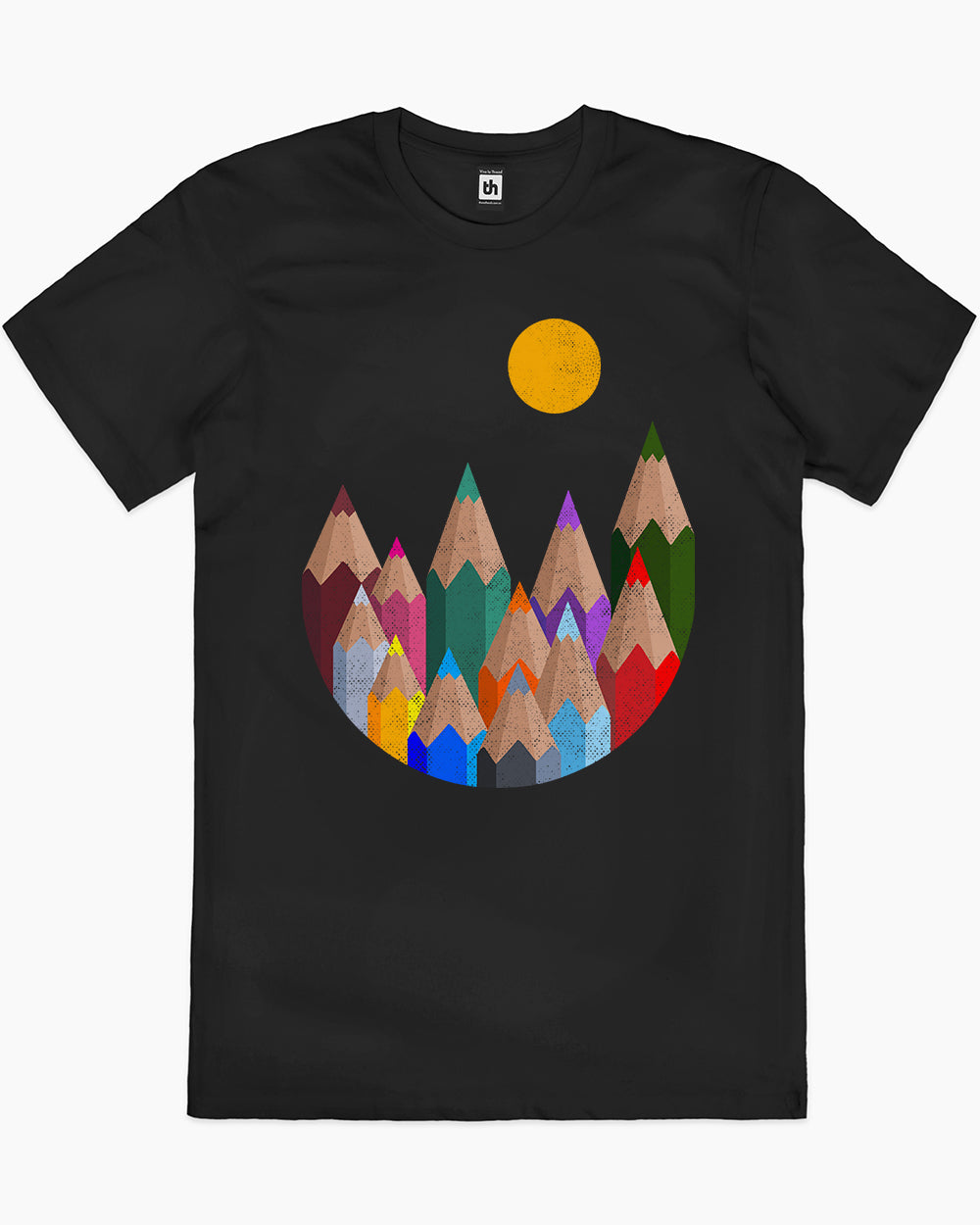 12 Colour Mountains T-Shirt Unisex T-shirt, Sweatshirt, Hoodie, Long Sleeve Tee - T-Shirt, Sweatshirt, Hoodie