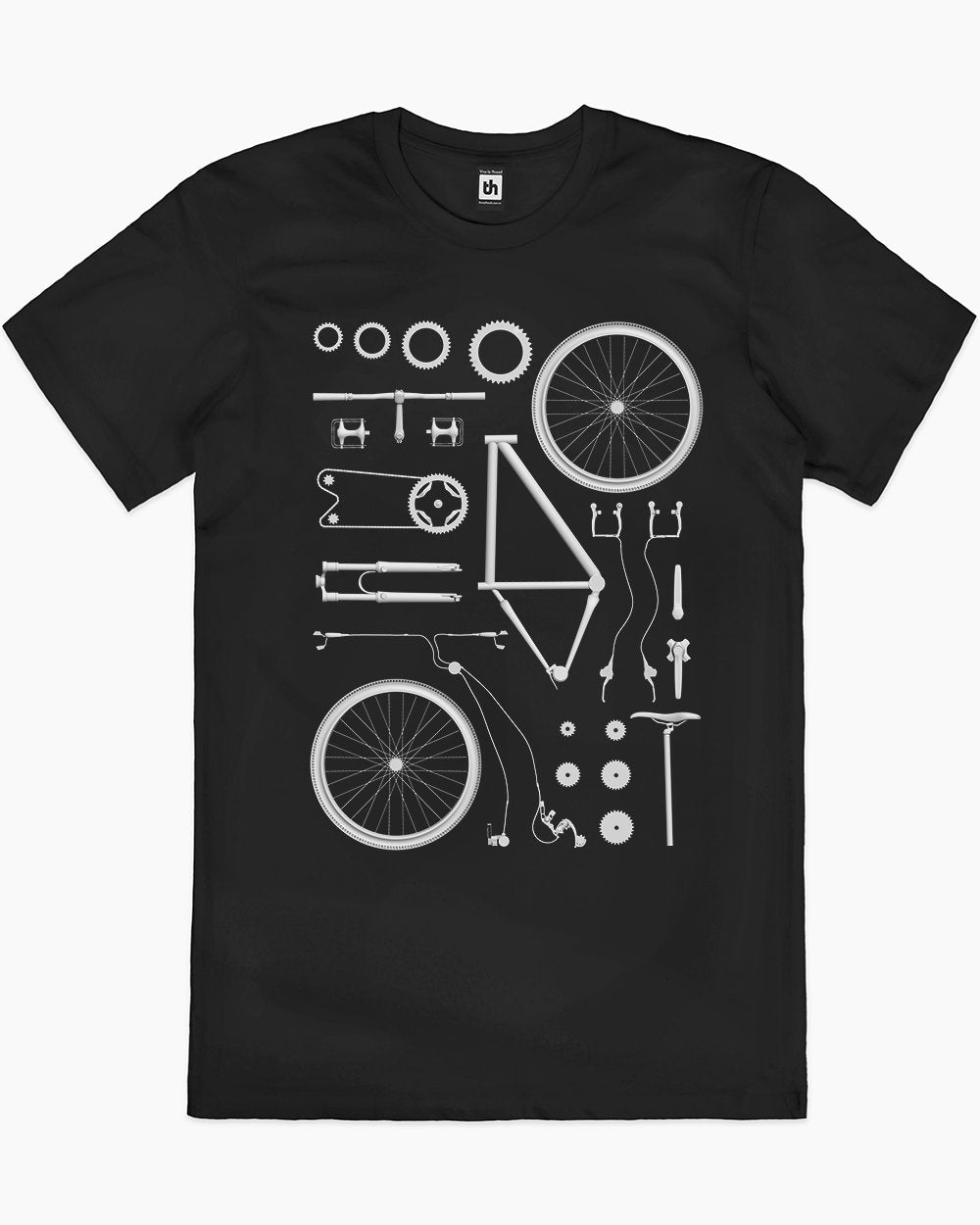 Bike Exploded T-Shirt Unisex T-shirt, Sweatshirt, Hoodie, Long Sleeve Tee - T-Shirt, Sweatshirt, Hoodie