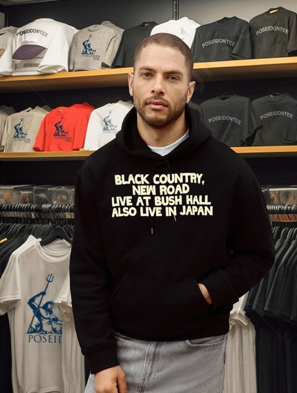 Black Country New Road Live At Bush Hall Also In - Adult & Kids T-Shirts, Sweatshirts & Hoodies apparel design preview 2