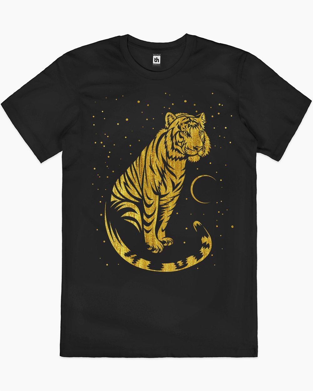Golden Tribal Tiger T-Shirt Unisex T-shirt, Sweatshirt, Hoodie, Long Sleeve Tee - T-Shirt, Sweatshirt, Hoodie