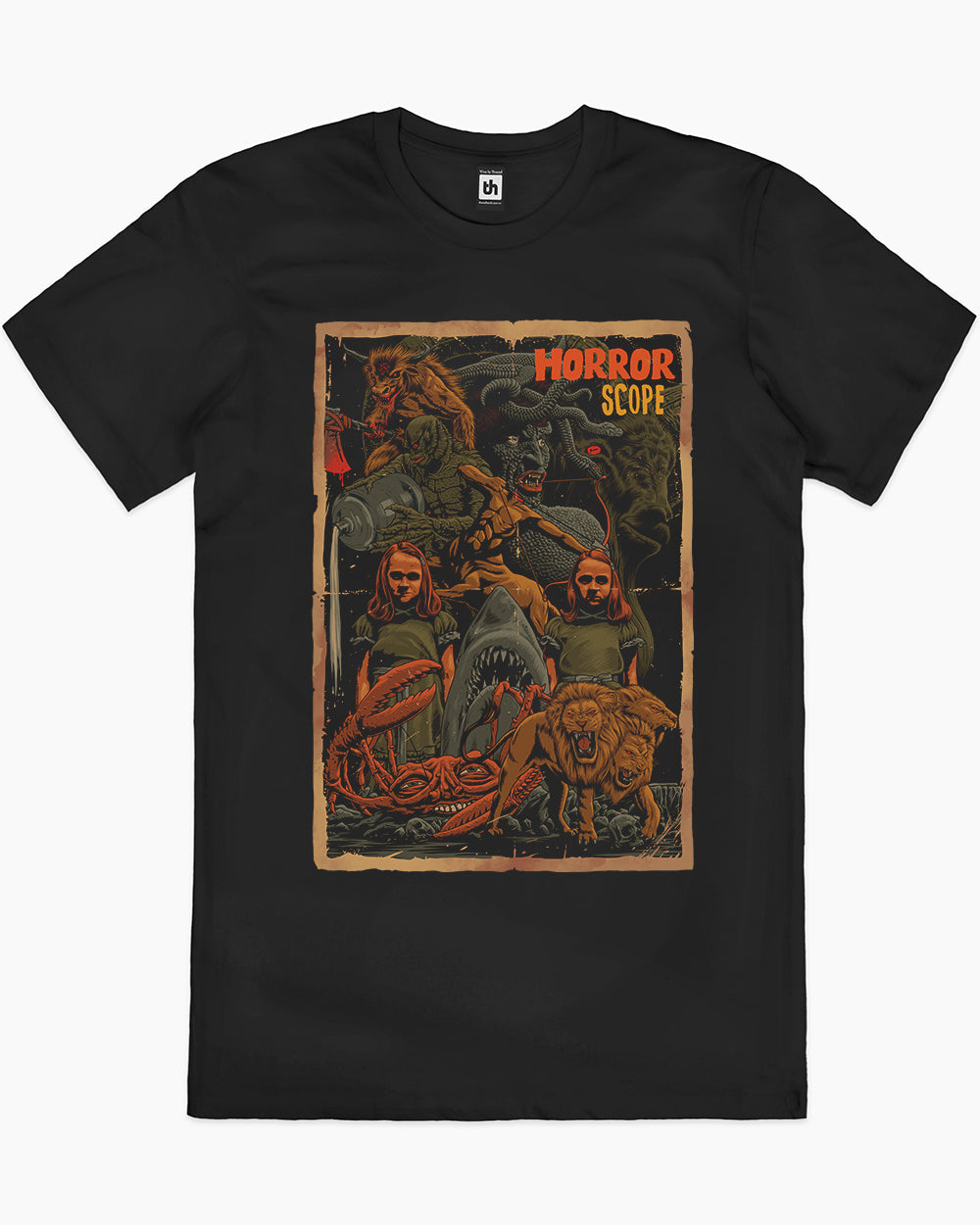 Horrorscope T-Shirt Unisex T-shirt, Sweatshirt, Hoodie, Long Sleeve Tee - T-Shirt, Sweatshirt, Hoodie