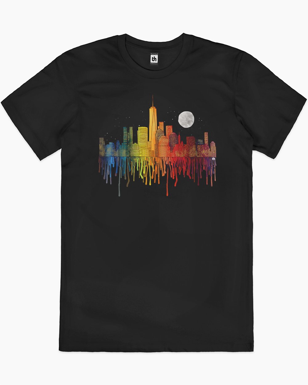 Melting Cityscapes T-Shirt Unisex T-shirt, Sweatshirt, Hoodie, Long Sleeve Tee - T-Shirt, Sweatshirt, Hoodie