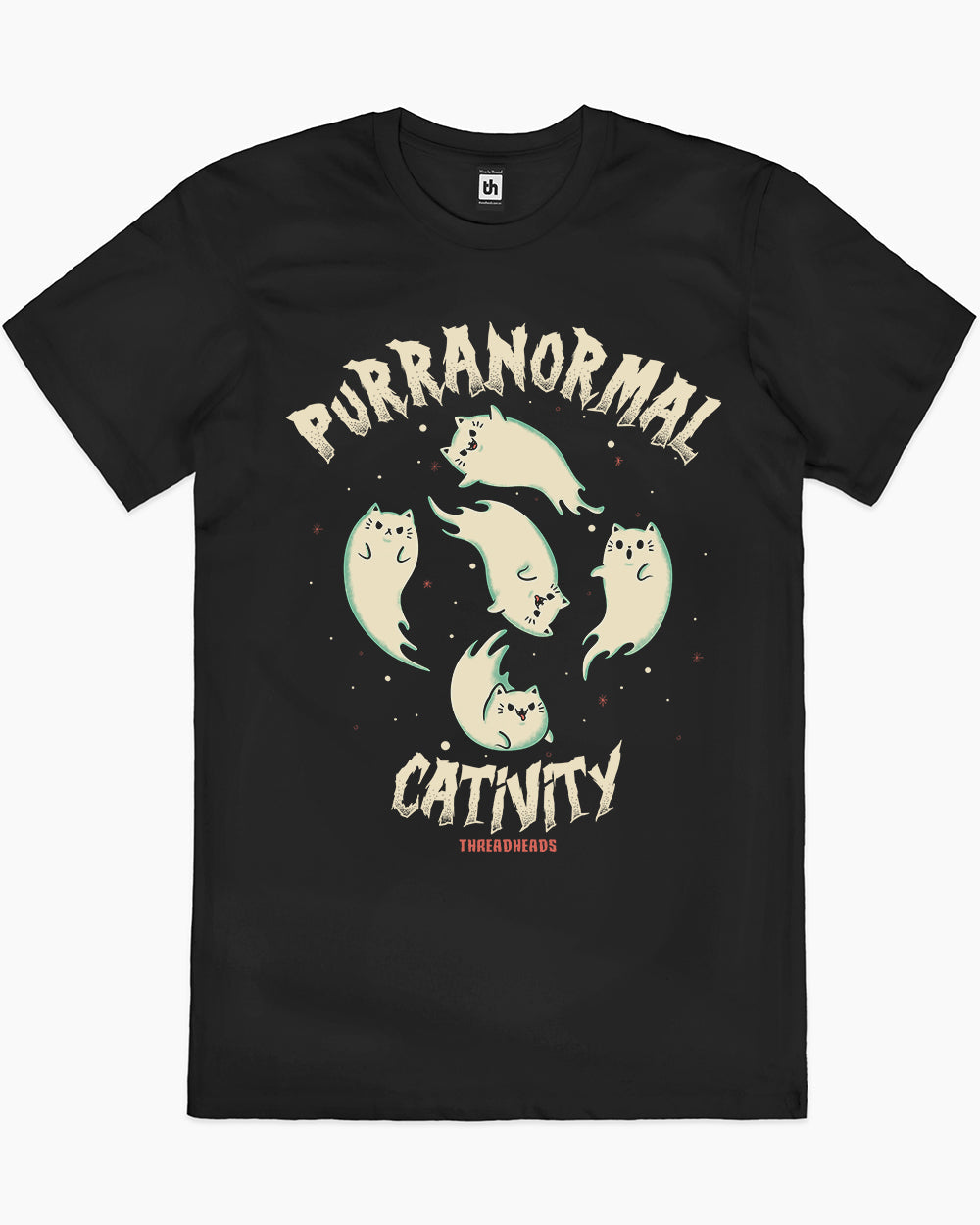 Purranormal Cativity T-Shirt Unisex T-shirt, Sweatshirt, Hoodie, Long Sleeve Tee - T-Shirt, Sweatshirt, Hoodie