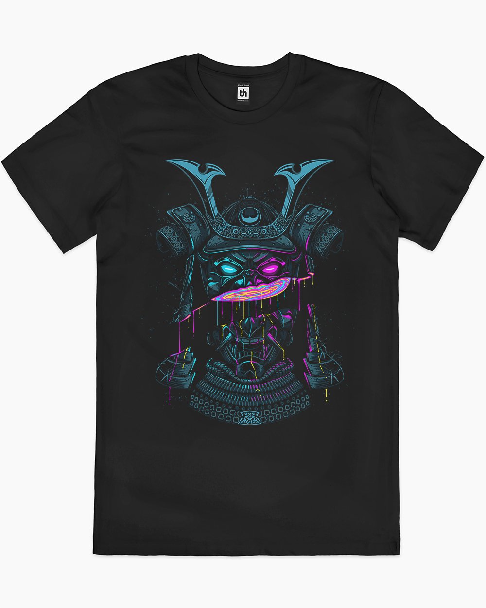 Samurai Mask Liquid Cut T-Shirt Unisex T-shirt, Sweatshirt, Hoodie, Long Sleeve Tee - T-Shirt, Sweatshirt, Hoodie